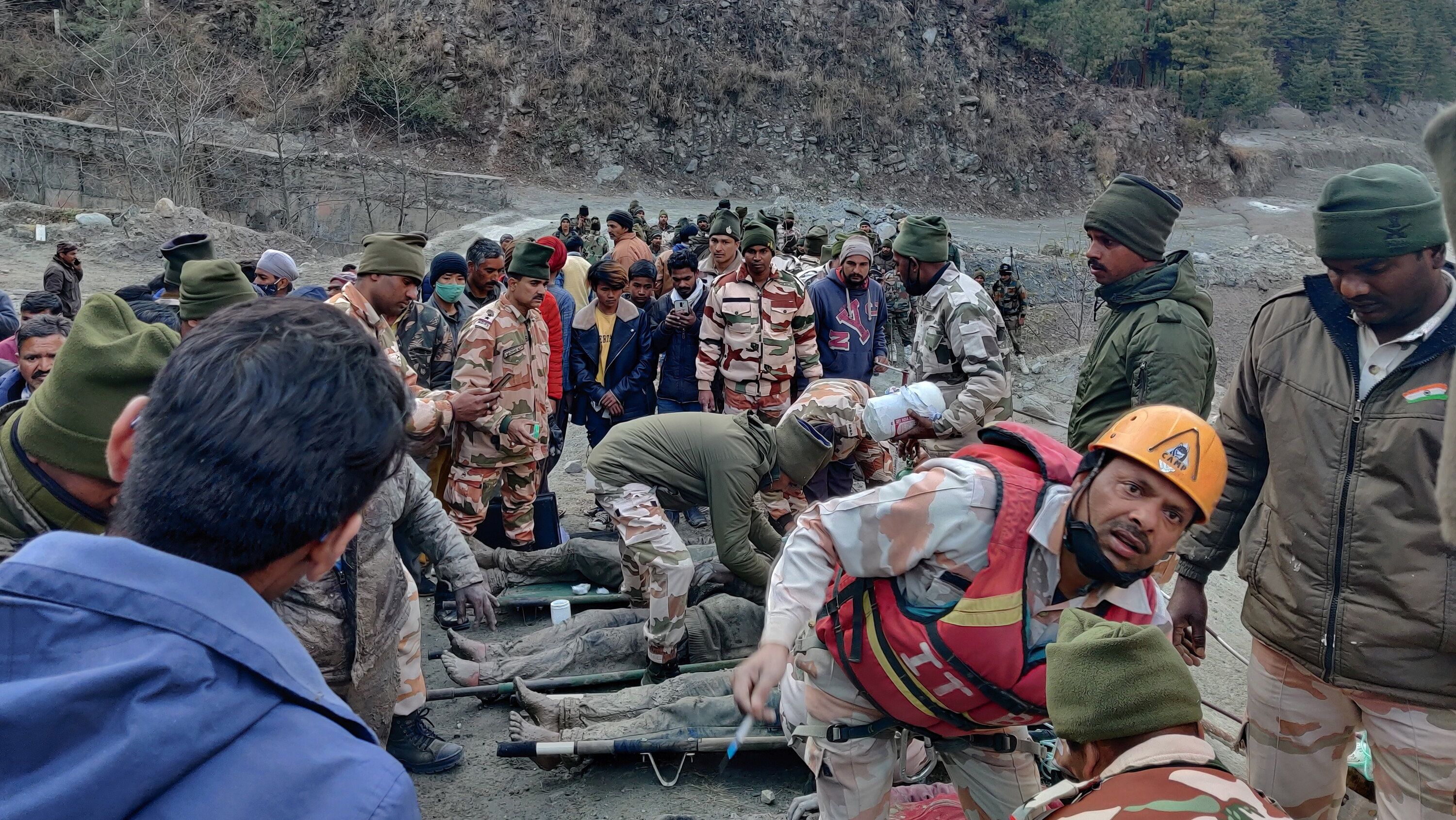 В Индии 07.02.2021 сошел ледник: число жертв возросло В Индии 07.02.2021 сошел ледник: число жертв возросло