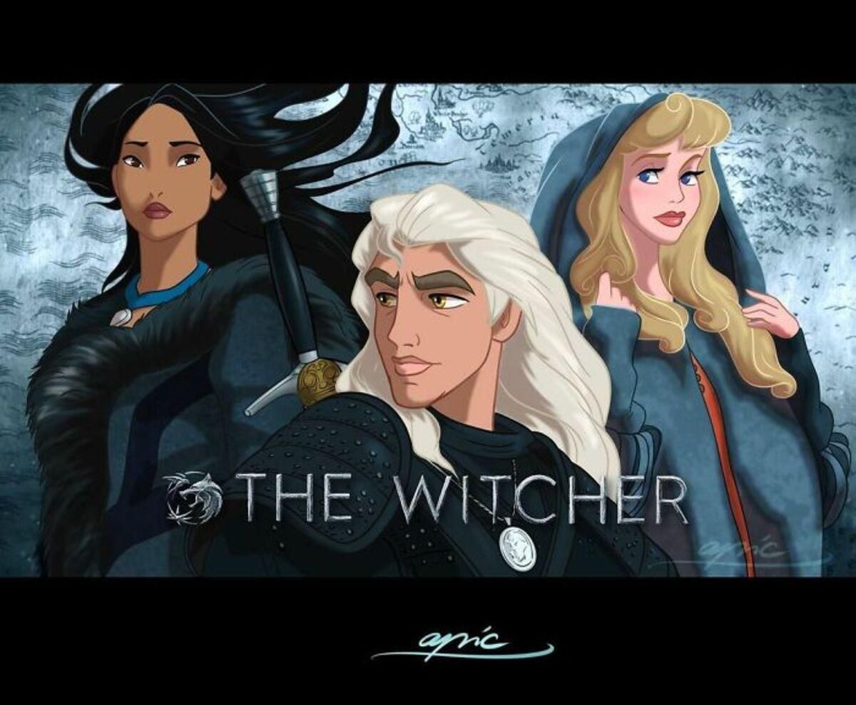 Если бы герои Disney снялись в популярных фильмах и сериалах: подборка киноафиш
