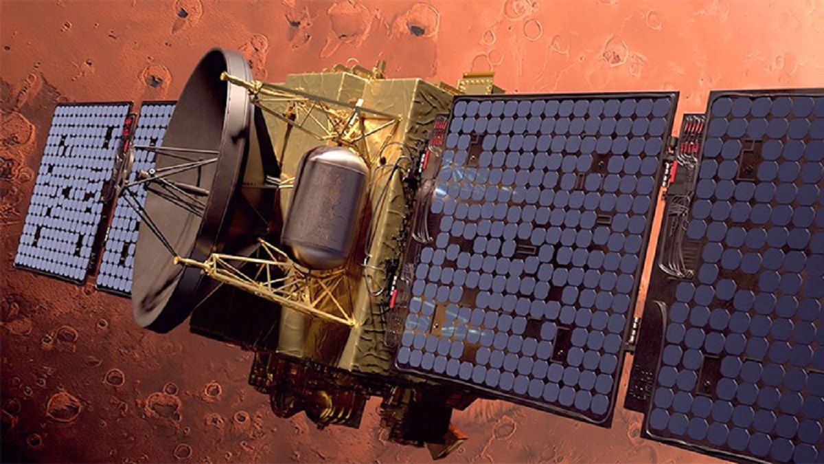 Перше фото Марса зафіксоване міжпланетною станцією "Надія"