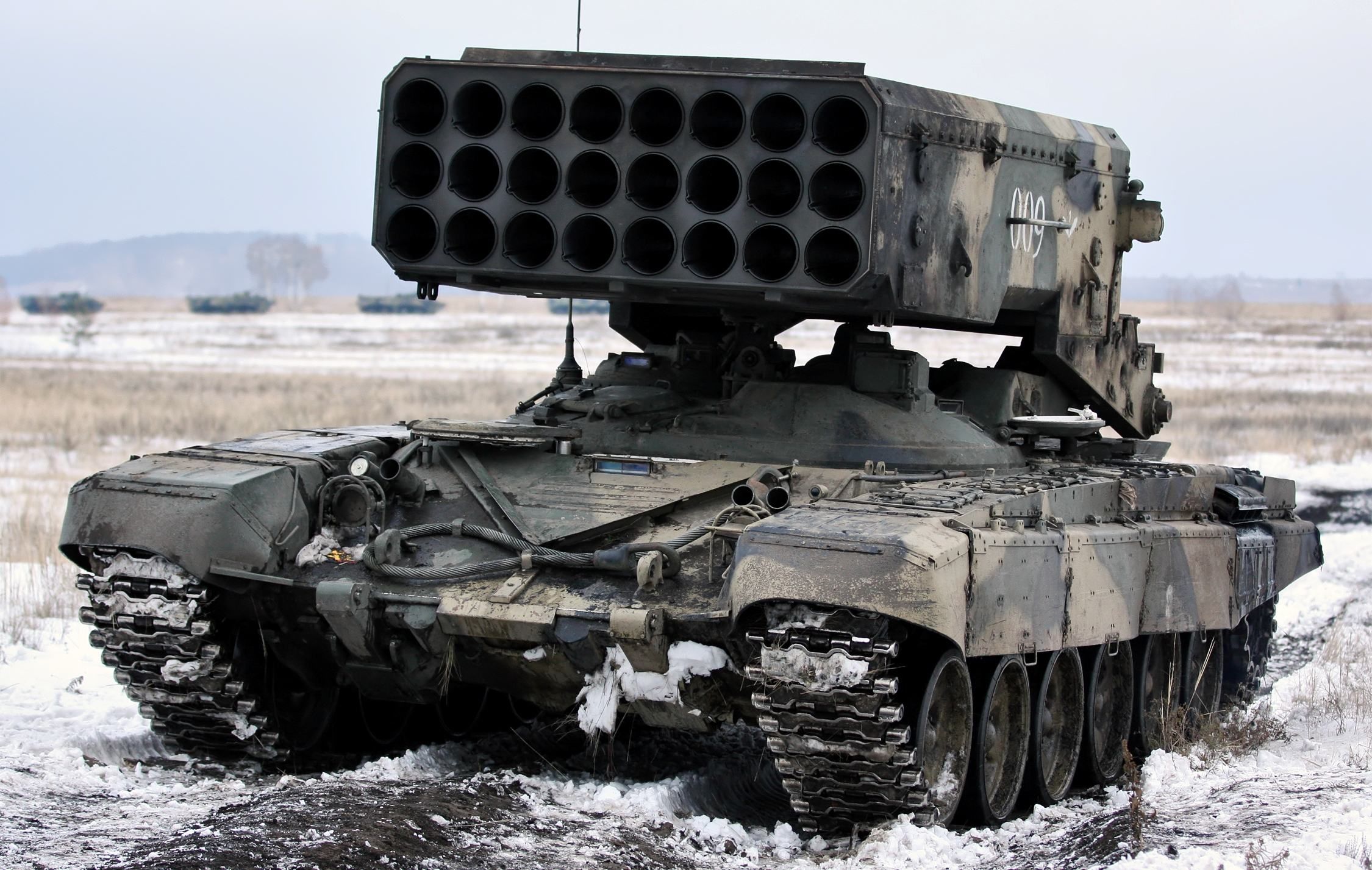 Росія використовує ТОС-1 Буратіно: докази