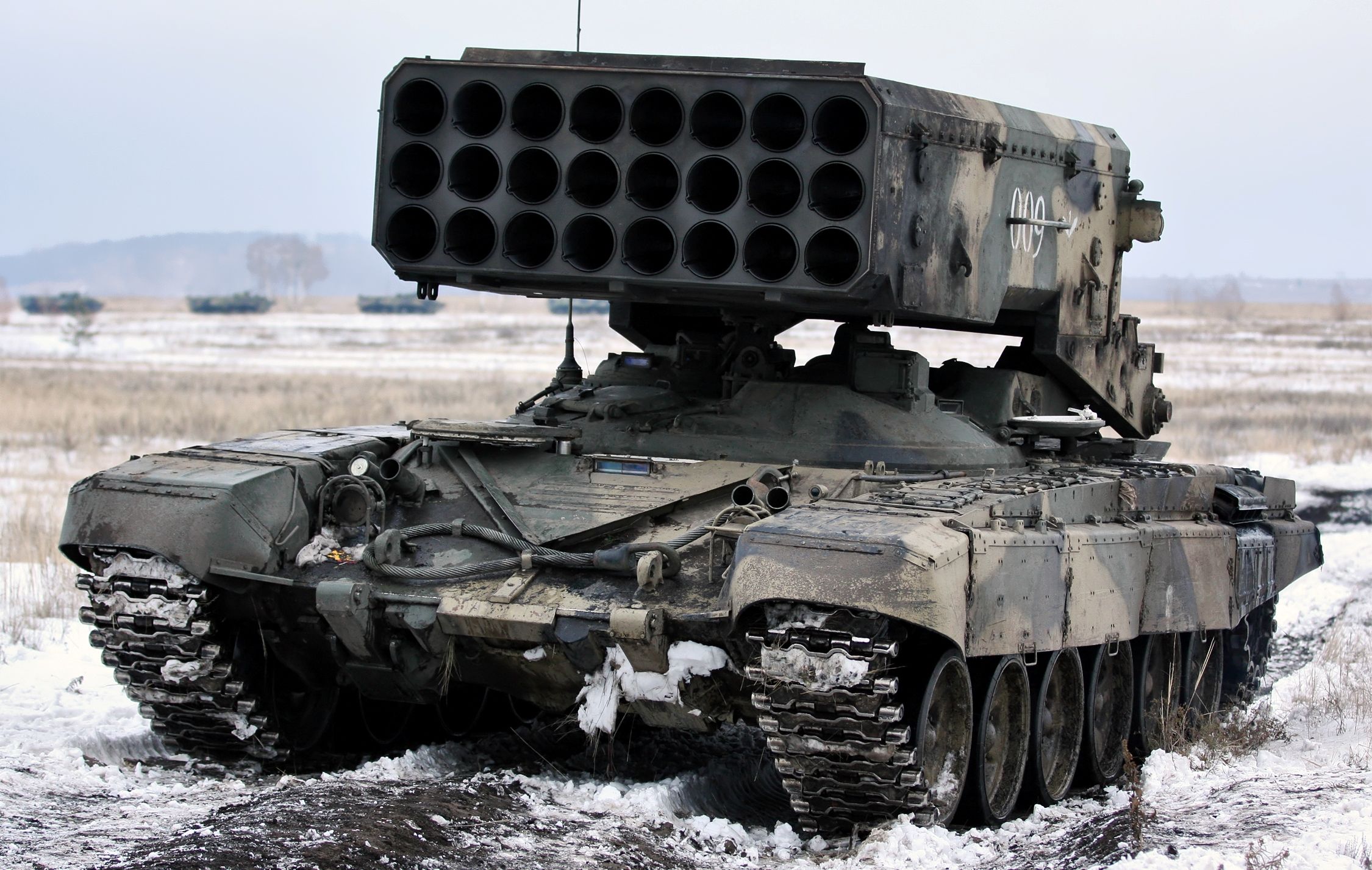 Россия использует ТОС-1 Буратино: доказательства