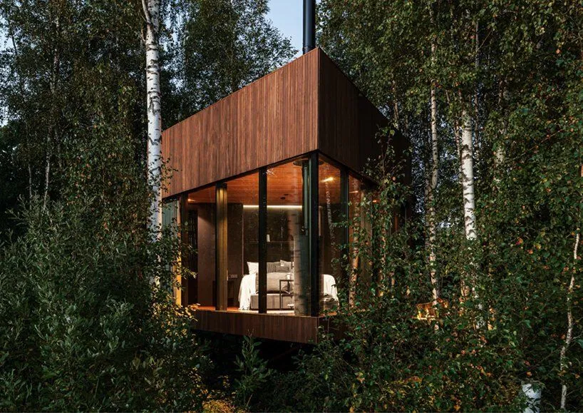 Дім у дрімучому лісі / Фото Designboom Дім у дрімучому лісі / Фото Designboom