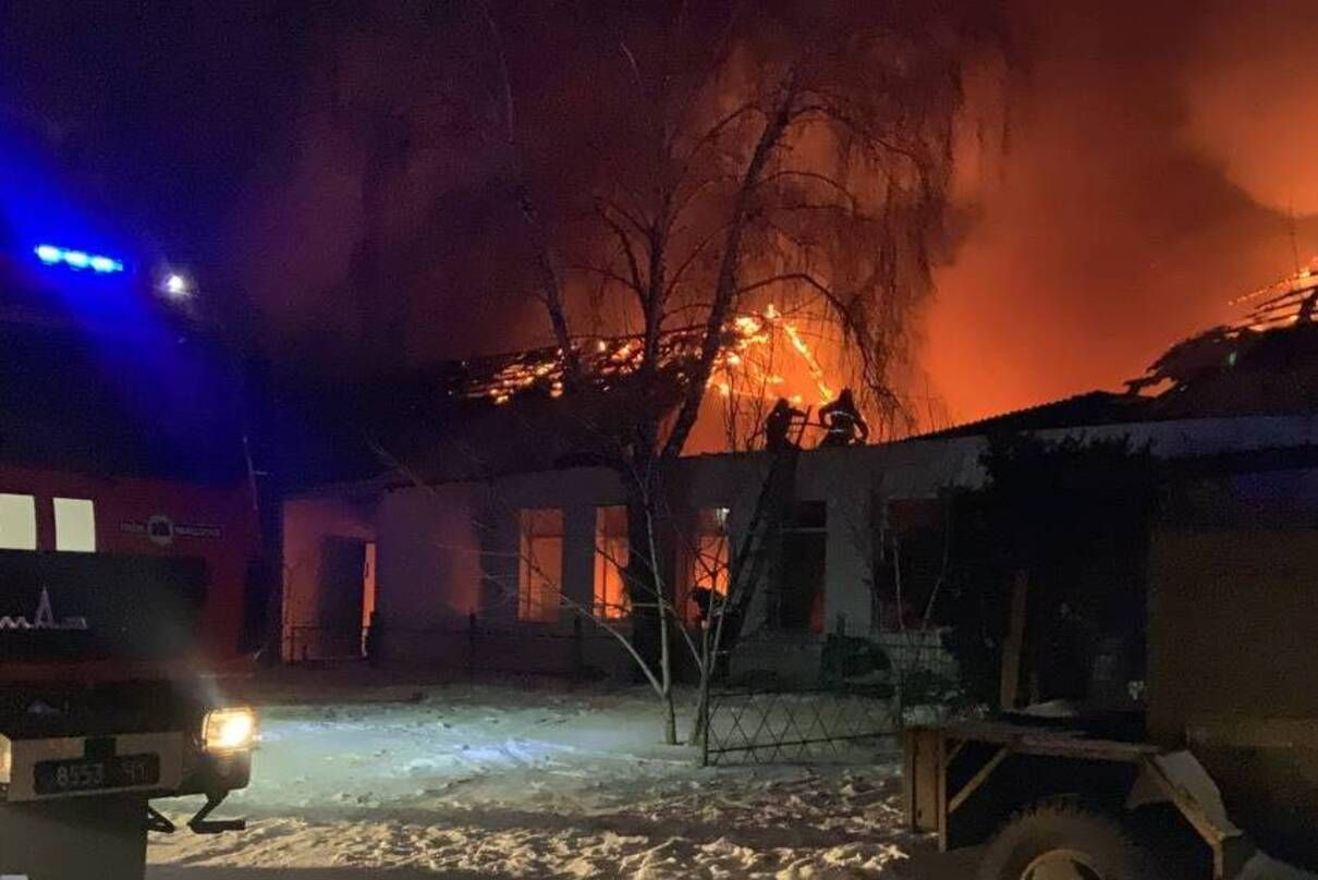 Пожежа на виробництві у Харківській області 19.02.2021: як гасили