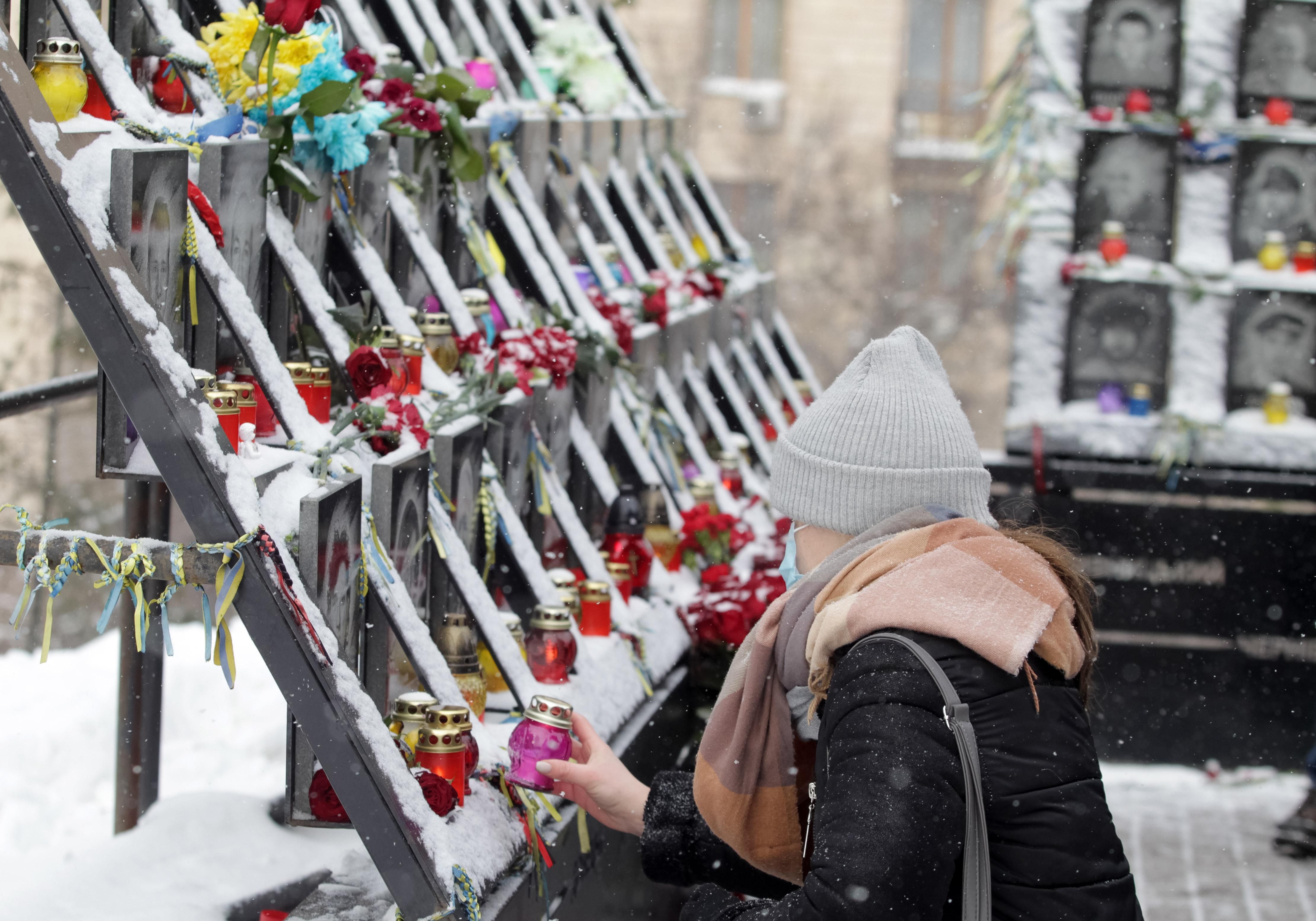 Як вшановують Небесну Сотню 20.02.2021 у містах України