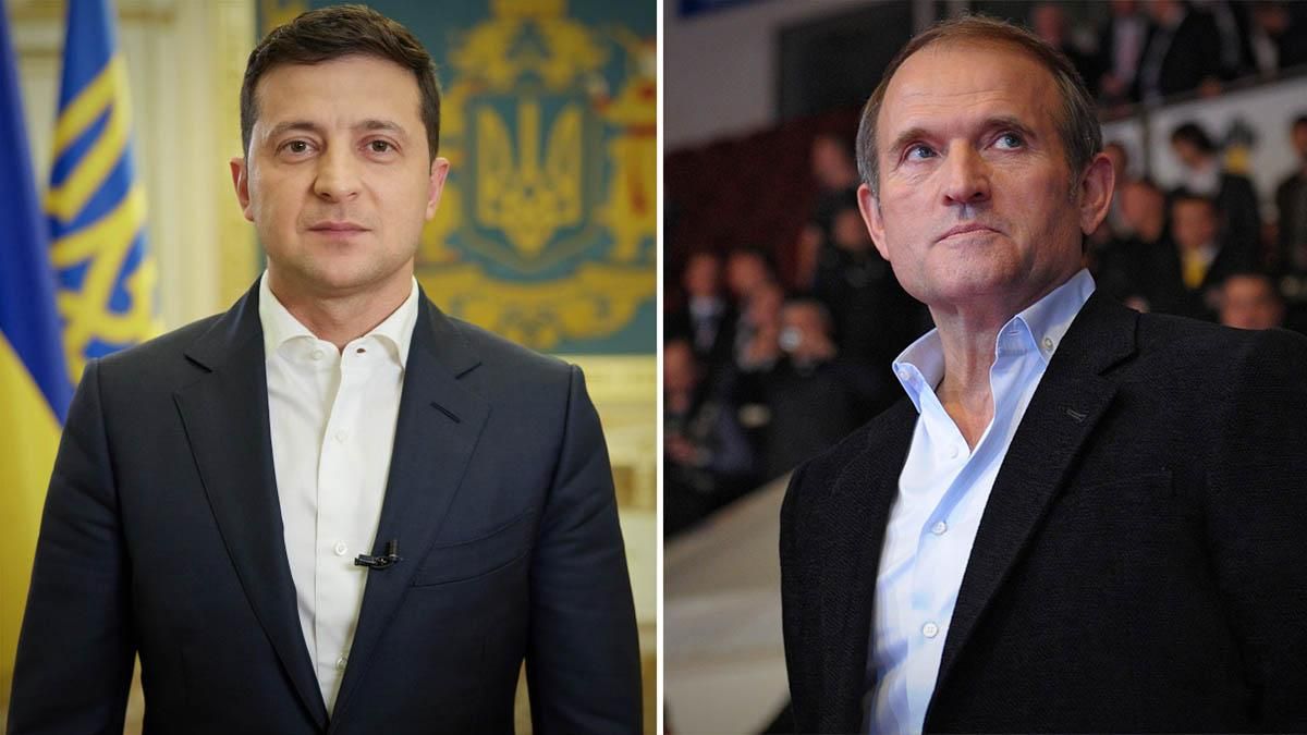 Зеленский подписал указ о санкциях Медведчуку, Марченко и другим
