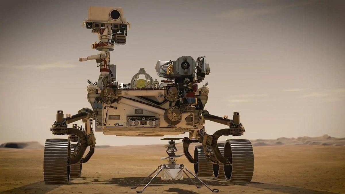 Марсохід Perseverance надіслав перші кольорові фото з Марса