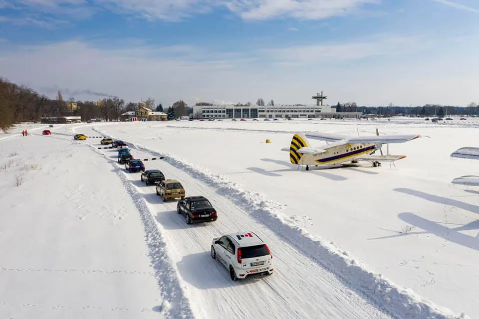 перегони по снігу в черкасах