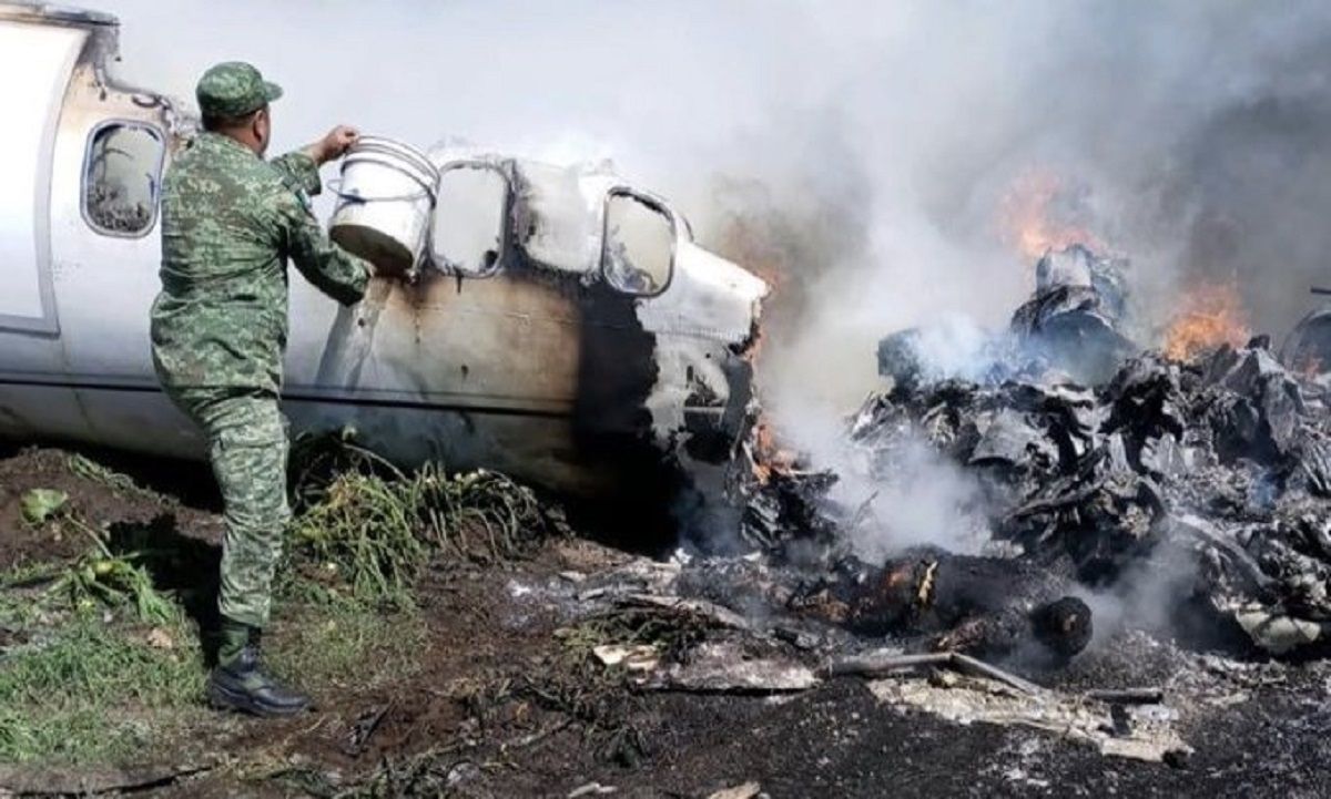 В Мексике разбился самолет 21.02.2021: 6 жертв - фото, видео