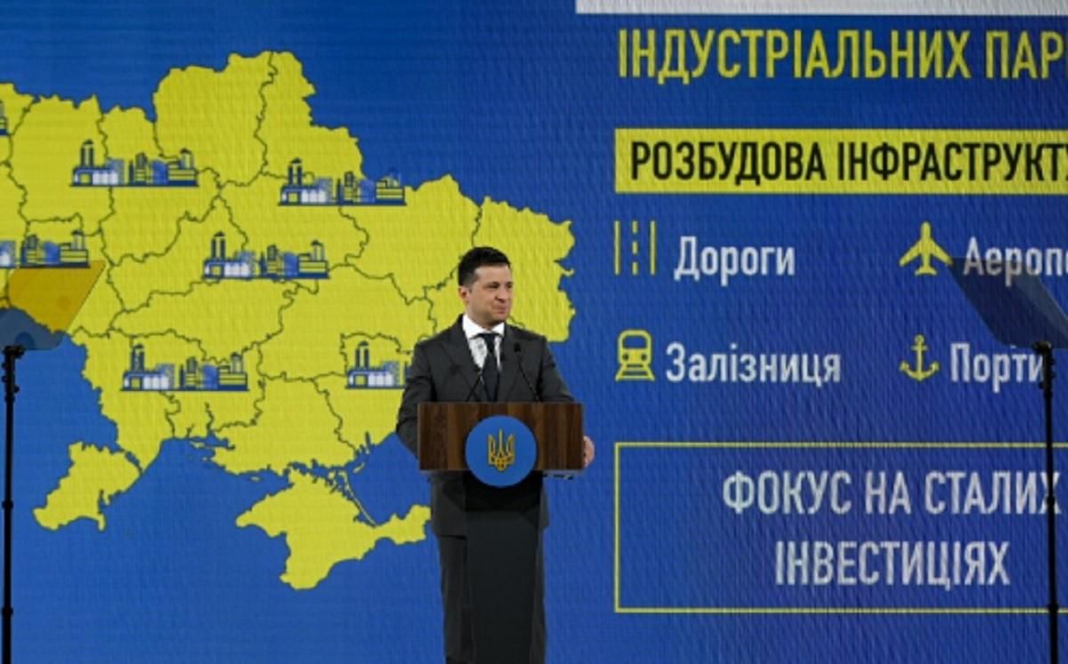 Зеленський обіцяє побудувати аеропорти на Донбасі і Закарпатті