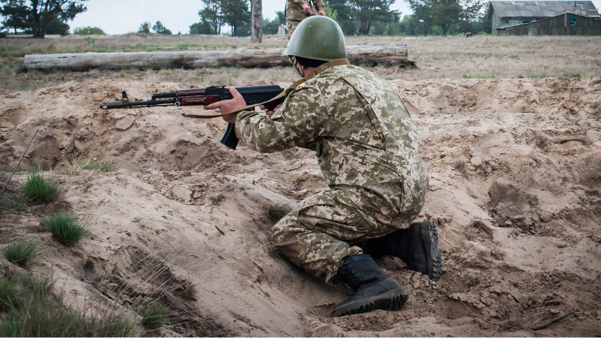 Бійців ЗСУ готують до наступу в межах міста Бійців ЗСУ готують до наступу в межах міста