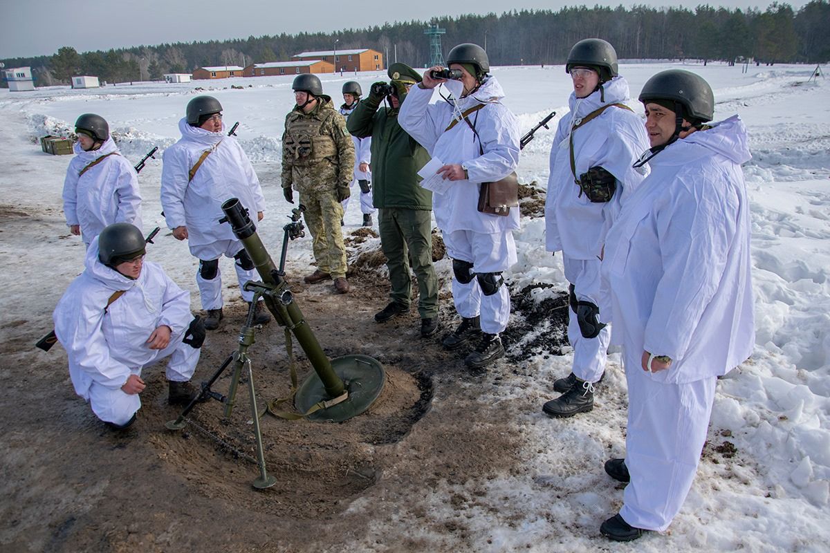 В Черкасской области завершились учения минометчиков фото и видео