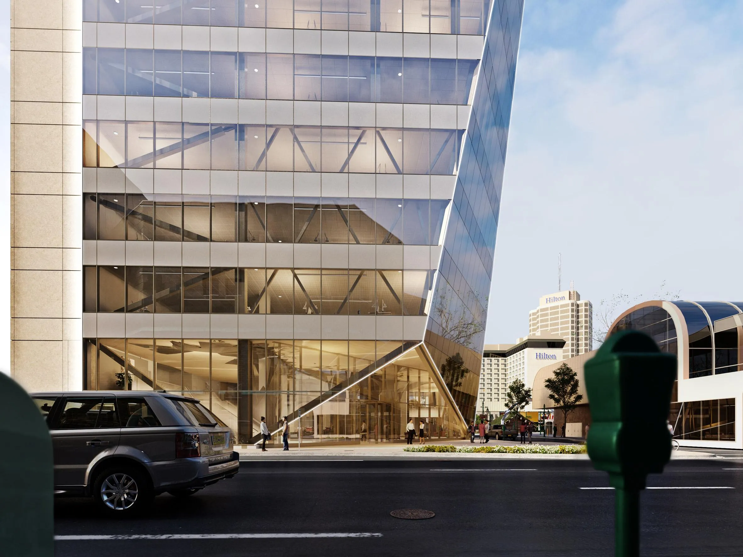 Фасад, що імітує льодовик / Фото  Dezeen Фасад, що імітує льодовик / Фото  Dezeen