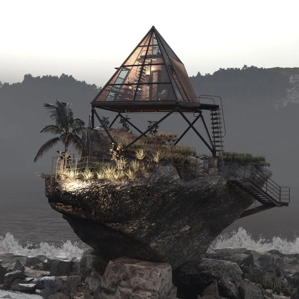 Скляний фасад із чудовим видом / Фото Designboom Скляний фасад із чудовим видом / Фото Designboom