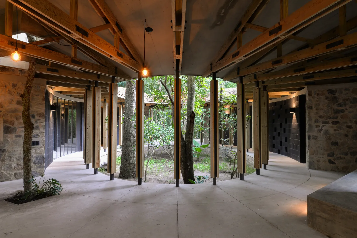 Природа посеред вілли / Фото Archdaily Природа посеред вілли / Фото Archdaily