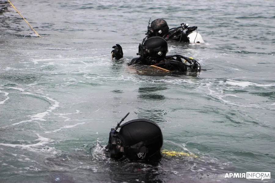 Військові навчання в Одесі для водолазів Військові навчання в Одесі для водолазів
