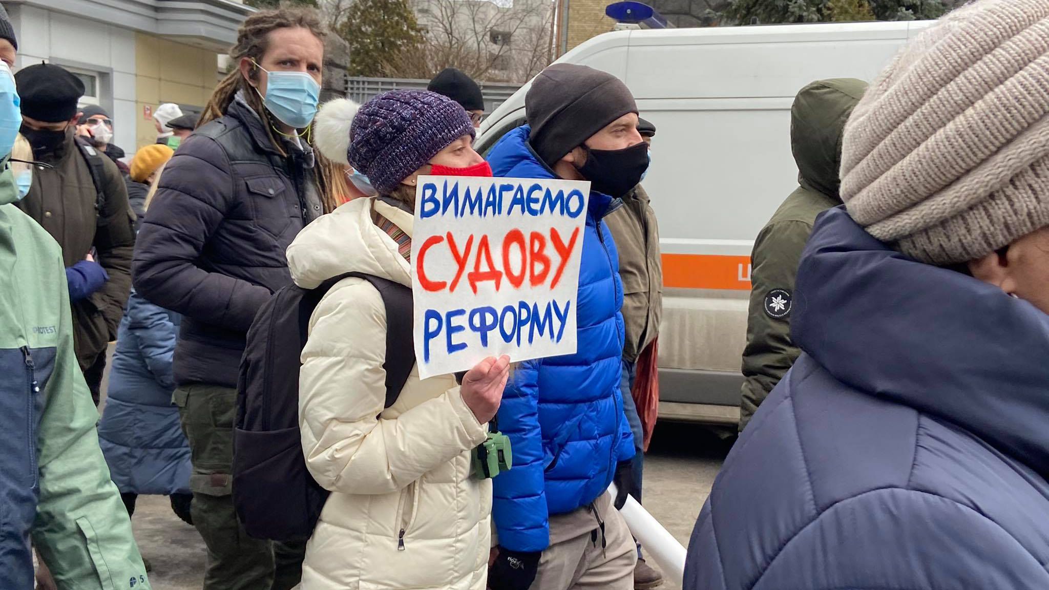 Ультиматум Зеленскому и перезапуск судебной системы: активисты сказали основные требования на акции за Стерненко 27 февраля 2021