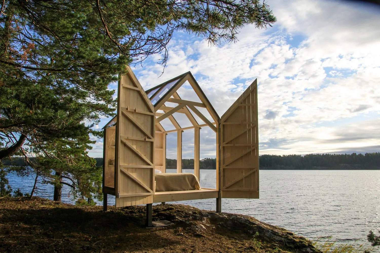 Унікальна хижина біля води / Фото Archdaily Унікальна хижина біля води / Фото Archdaily