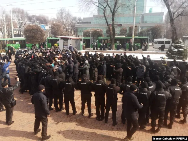 Казахстан, протести, силовики, кетлінг, мітинги 28 лютого 2021, опозиція