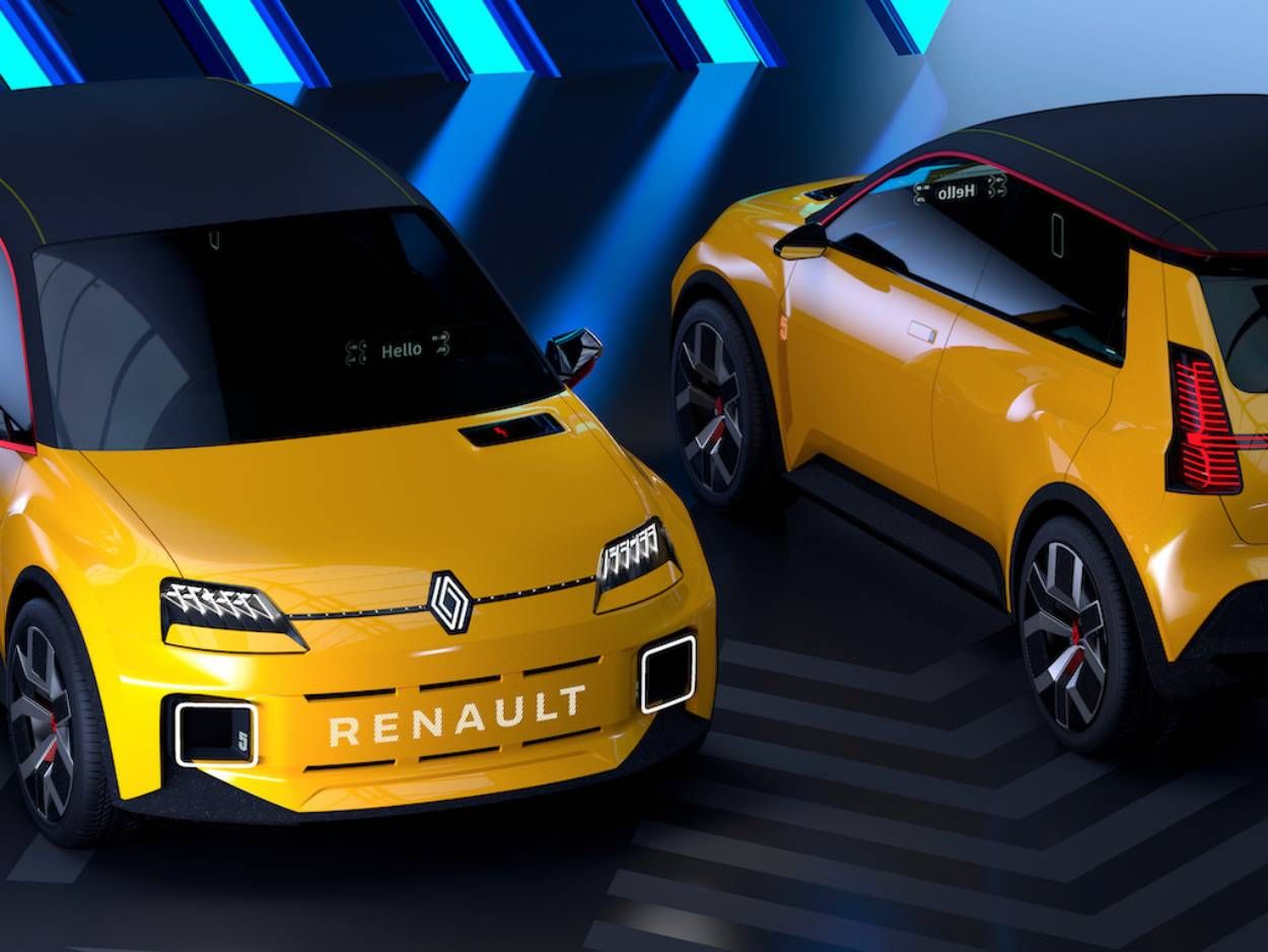 Легендарный хэтчбек Renault 5 возродят в виде электрокара: фото