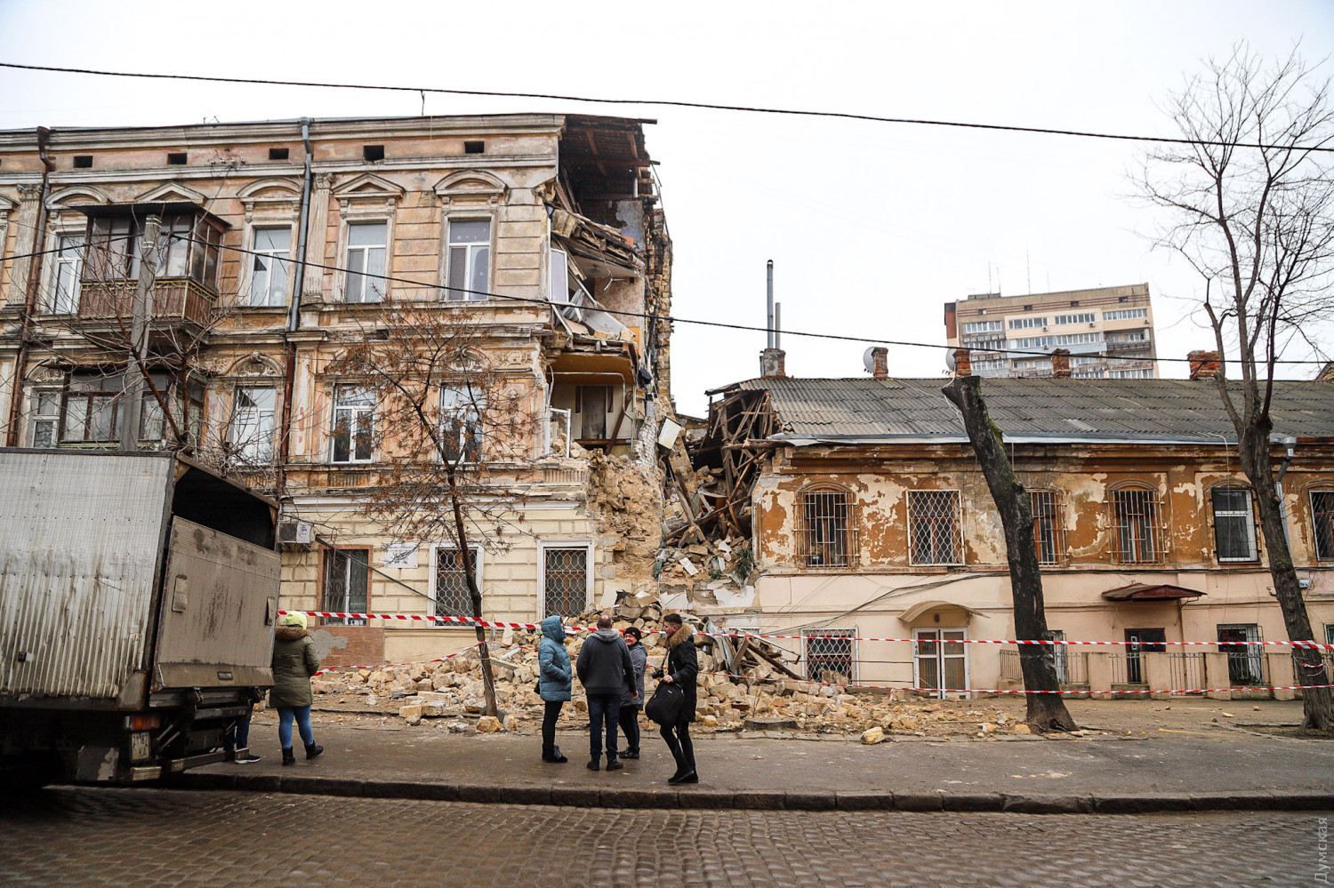 В Одесі обвалився житловий будинок 1 березня 2021