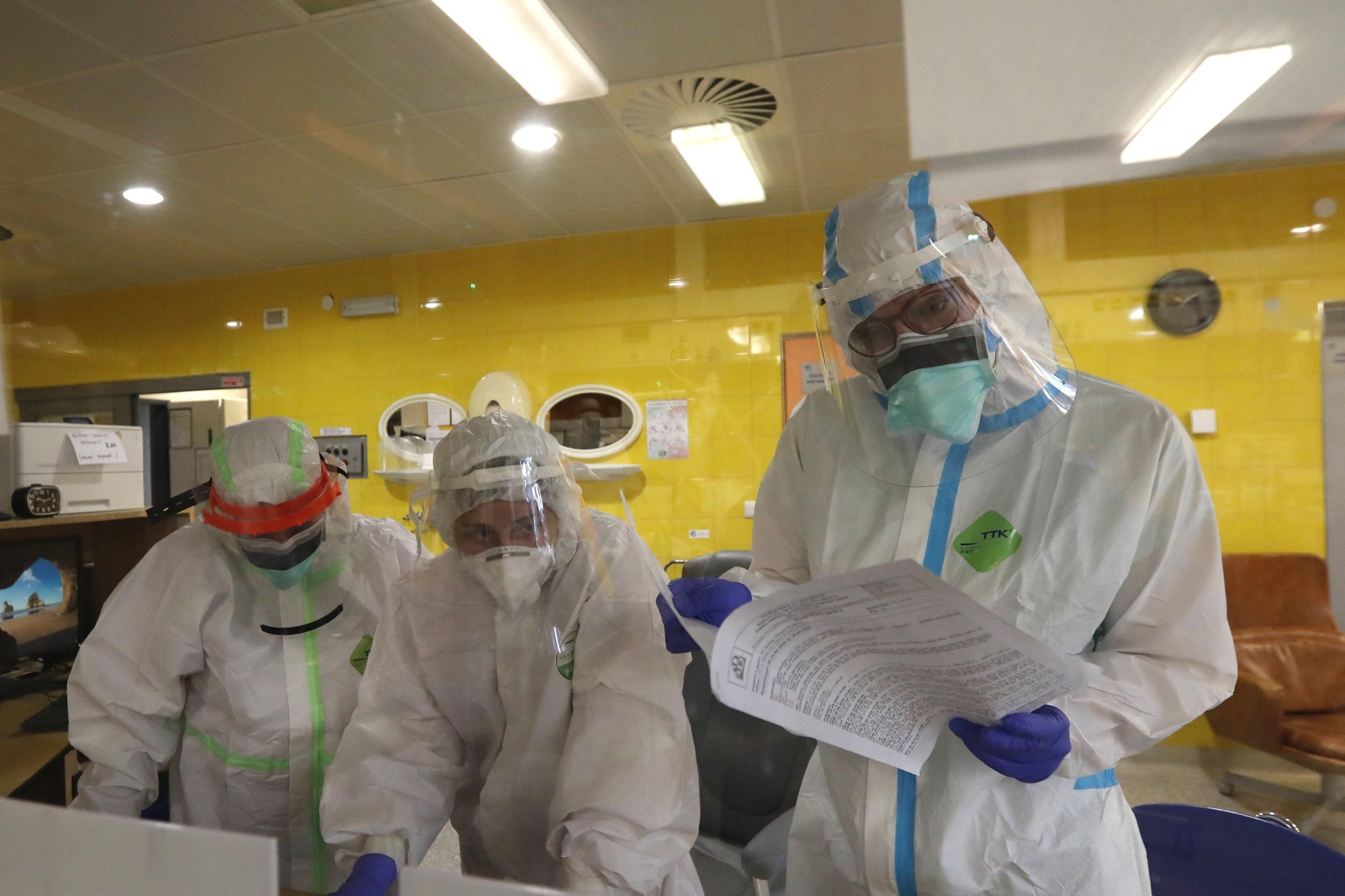 Коронавірусна лікарня в Чехії Коронавірусна лікарня в Чехії