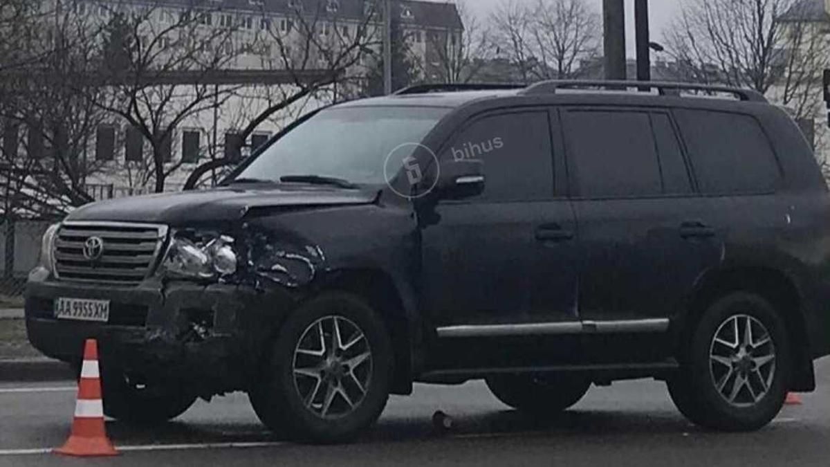 З'явилися фото та відео з місця ДТП за участю Дубінського