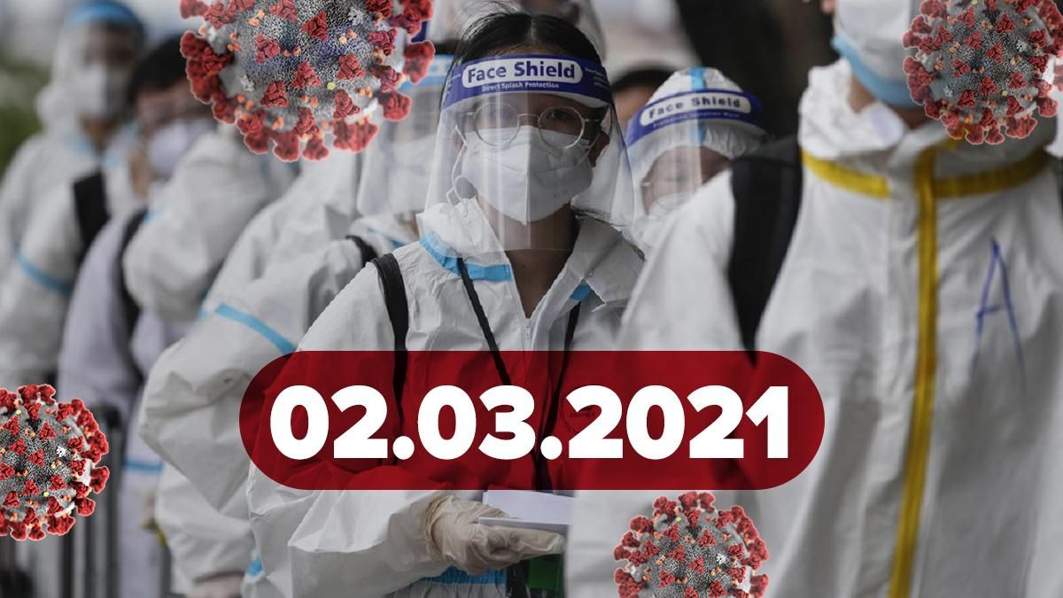 Коронавирус Украина, новости 2 марта 2021 – статистика