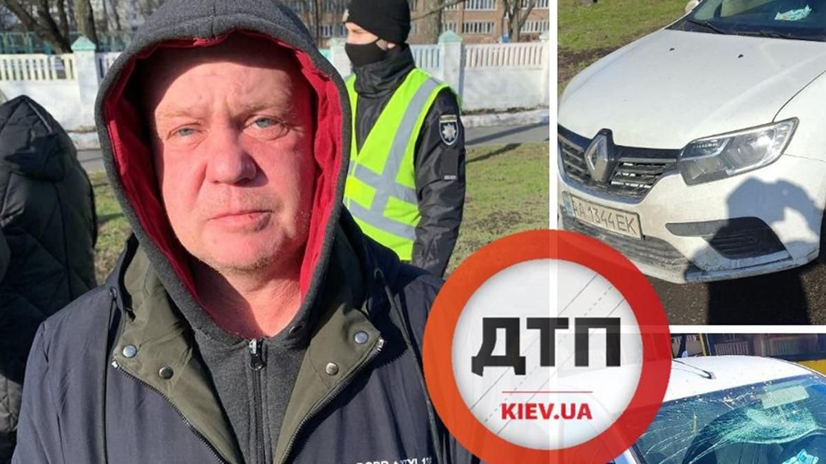 У Києві п’яний таксист збив маму з коляскою: дитина не постраждала