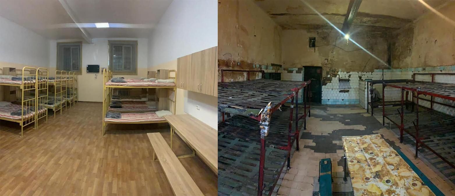 Ремонт в слідчому ізоляторі: фото оновленої камери Ремонт в слідчому ізоляторі: фото оновленої камери