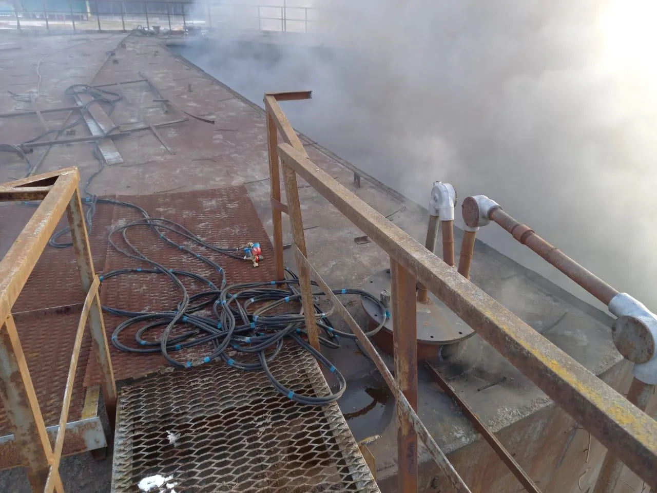 На Тернопільщині трапилася пожежа на заводі На Тернопільщині трапилася пожежа на заводі