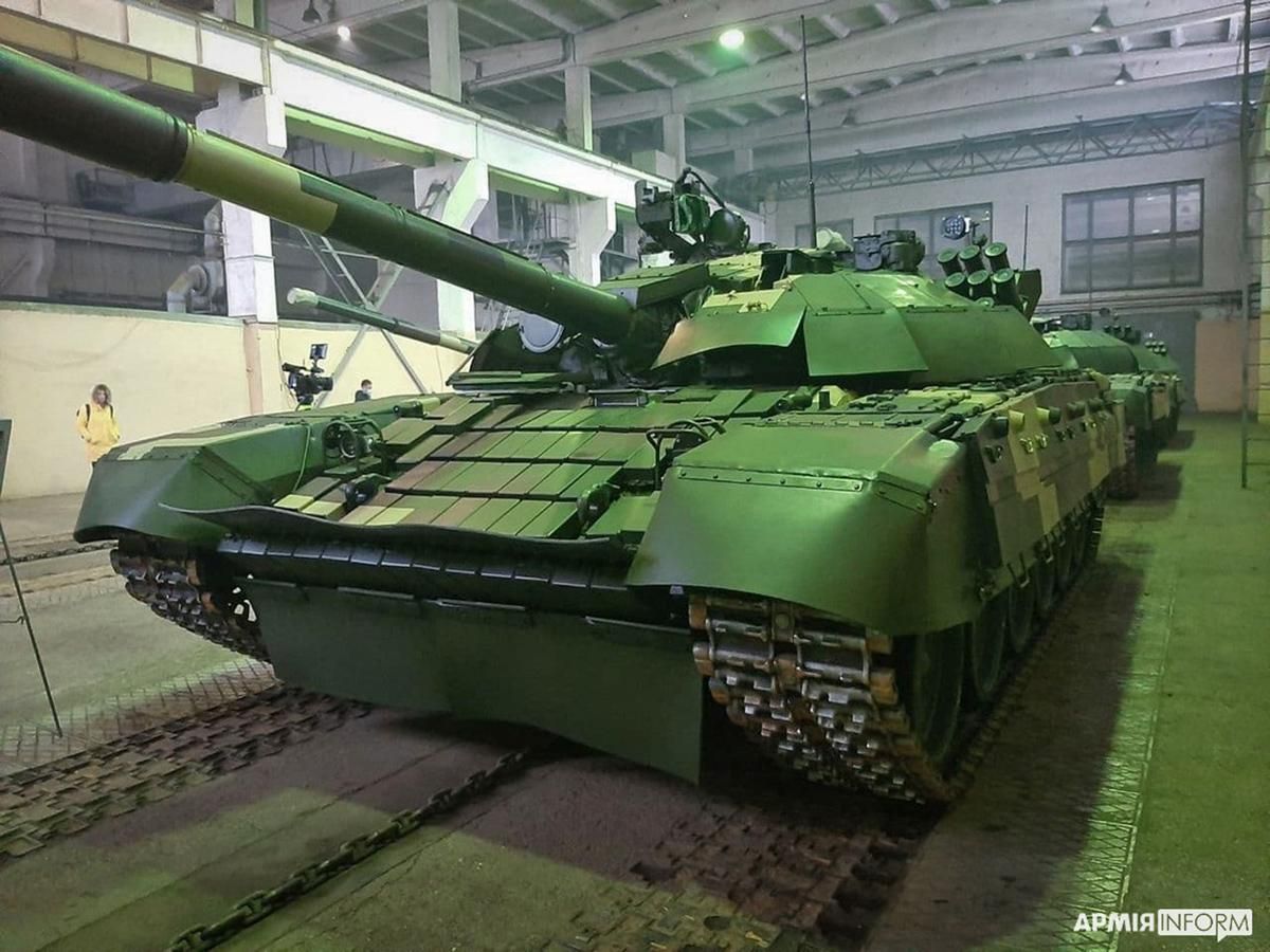 ВСУ получили новую партию отремонтированных танков Т-72 Техника войны