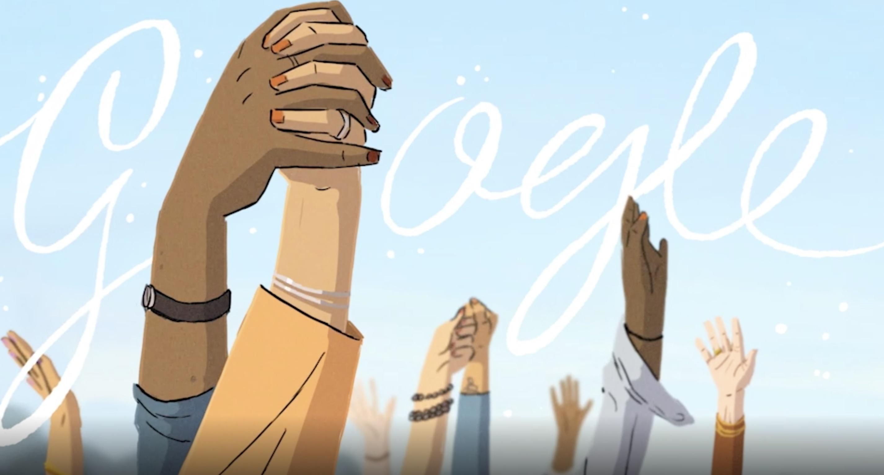 Международный женский день в 2021 году: эмоциональный дудл от Google Международный женский день в 2021 году: эмоциональный дудл от Google