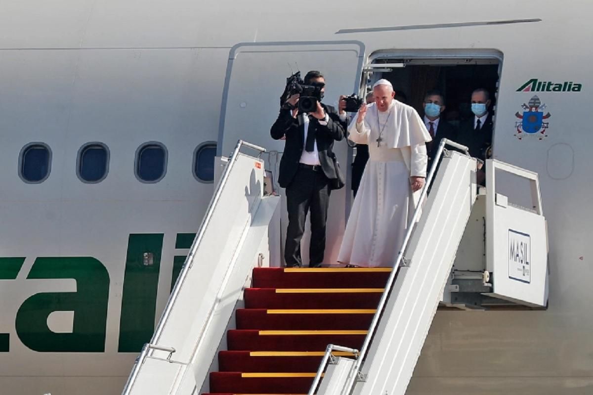 Папа Франциск завершив свій історичний візит в Ірак