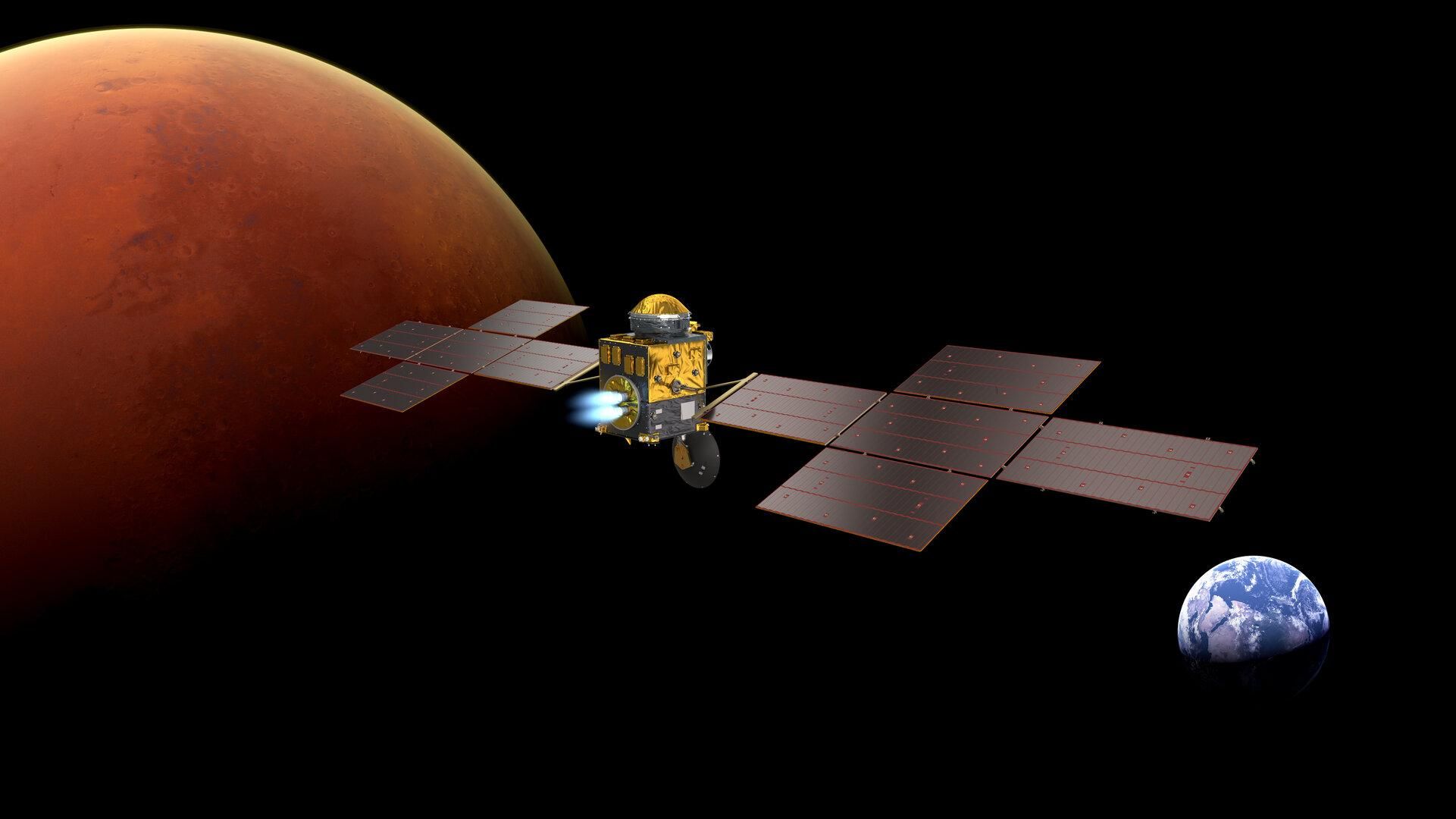 NASA нашла производителя двигателя для ракеты, которая заберет образцы грунта с Марса