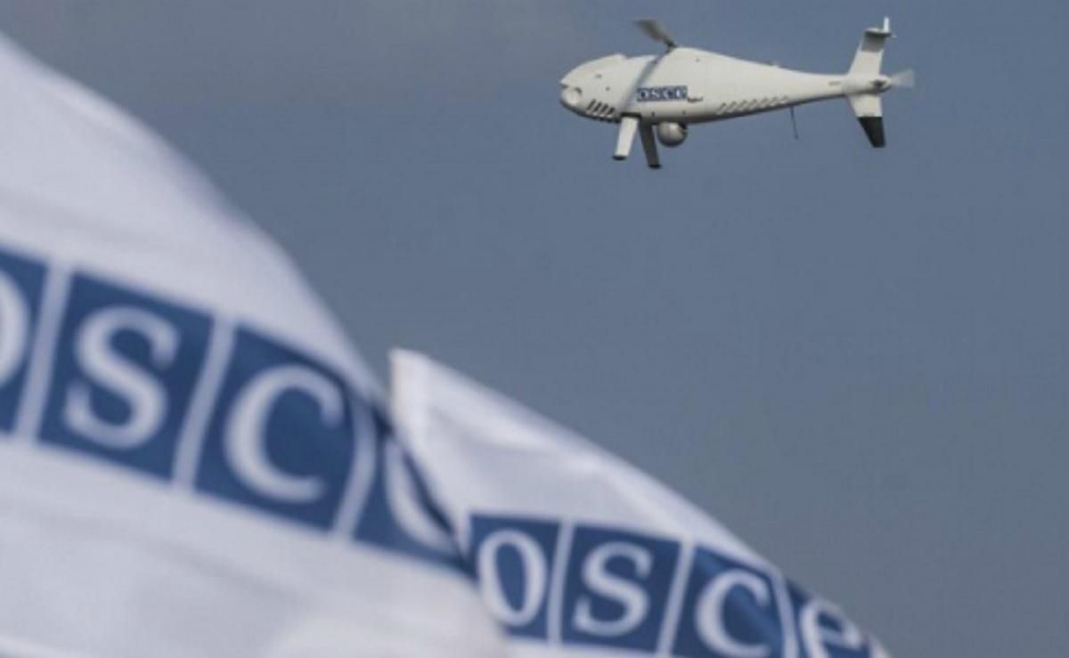 Російські найманці глушили безпілотник ОБСЄ на Донбасі Російські найманці глушили безпілотник ОБСЄ на Донбасі