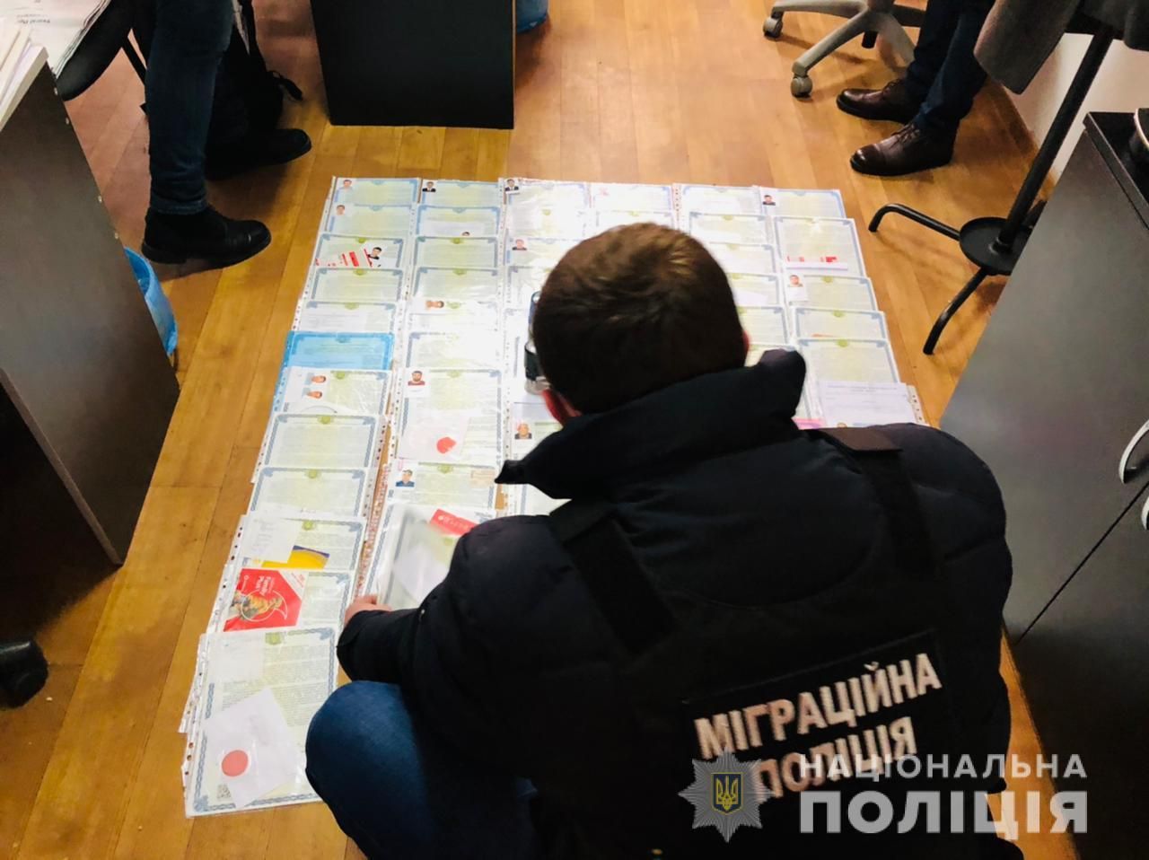 Поліція викрила схему незаконної легалізації іноземців в України Поліція викрила схему незаконної легалізації іноземців в України