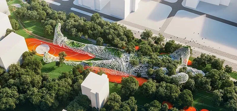 Унікальна композиція / Фото Designboom Унікальна композиція / Фото Designboom