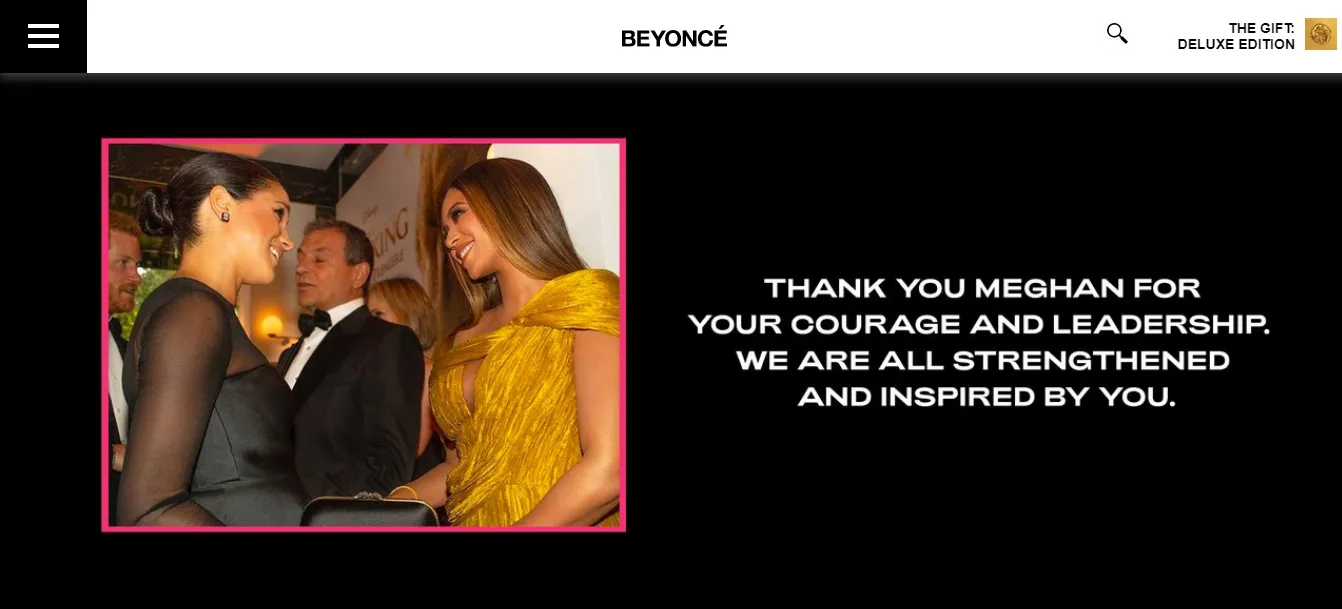 Меган Маркл Бейонсе Меган Маркл Бейонсе