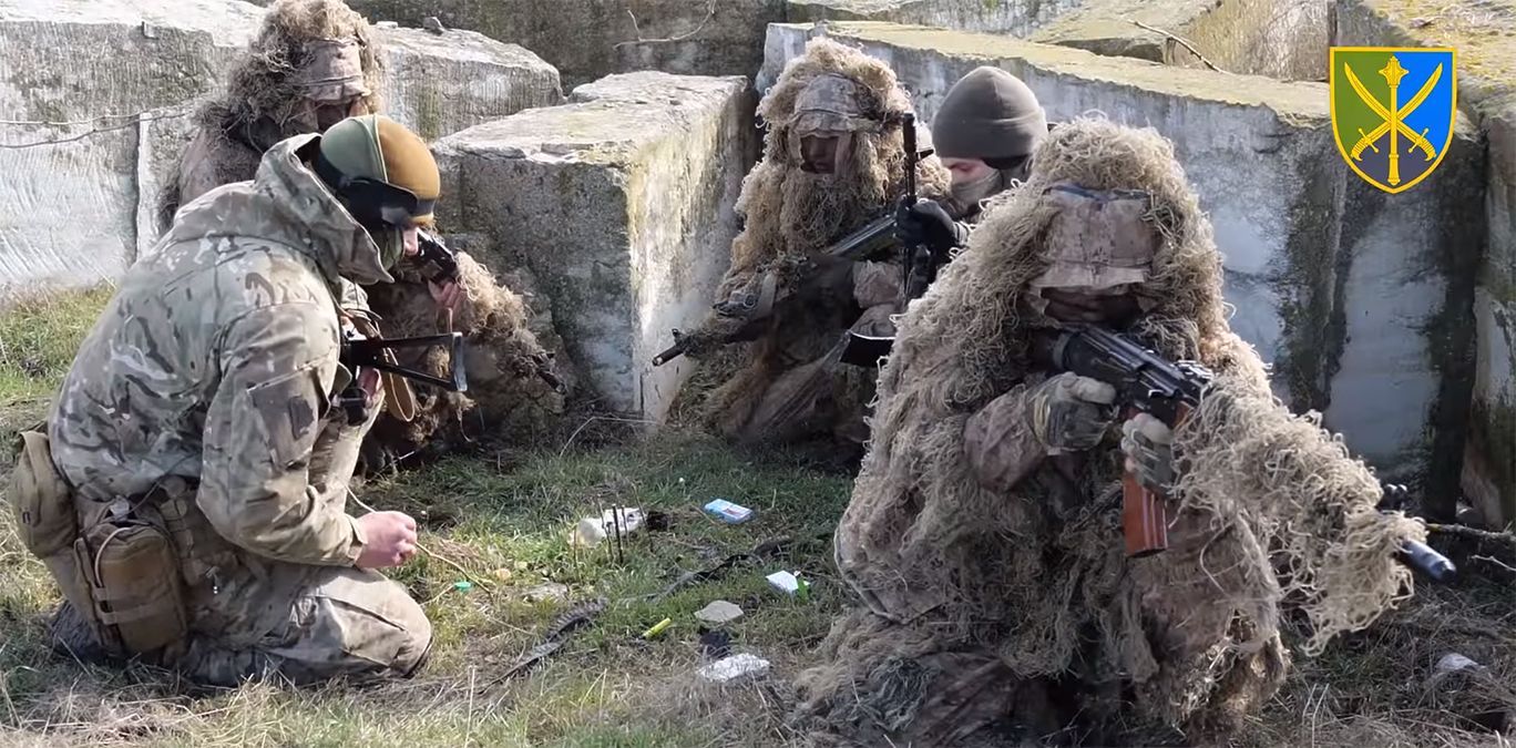 На кордоні з Кримом підрозділи ЗСУ тренуються протидіяти диверсіям