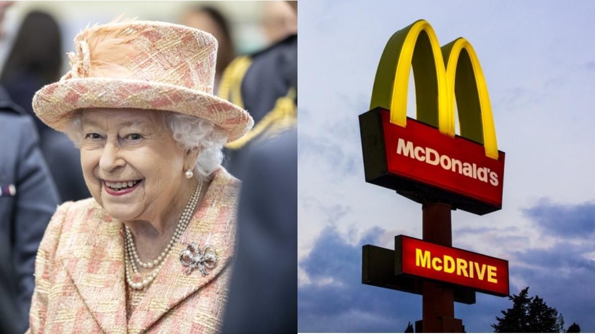 Королева Елизавета II обладает франшизой McDonald's