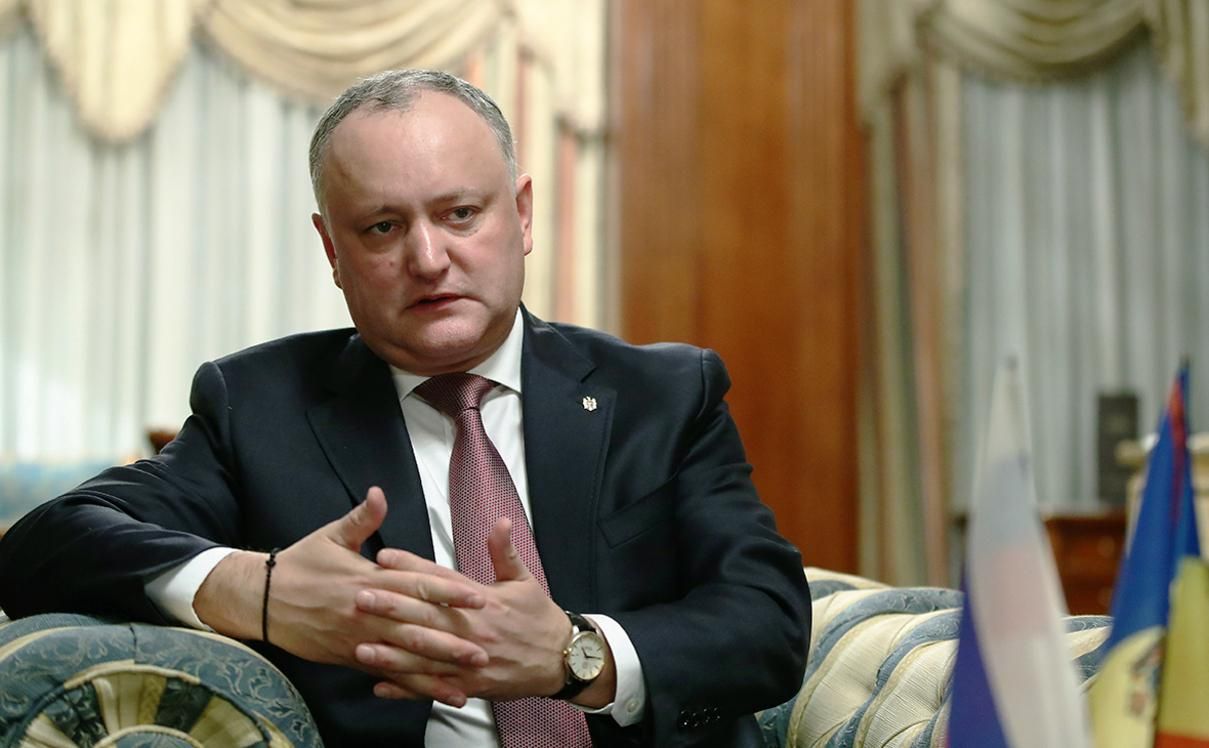 Ігор Додон хоче стати прем'єром Молдови