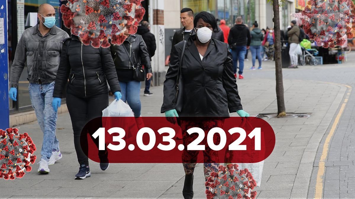 Коронавирус Украина, новости 13 марта 2021 – статистика