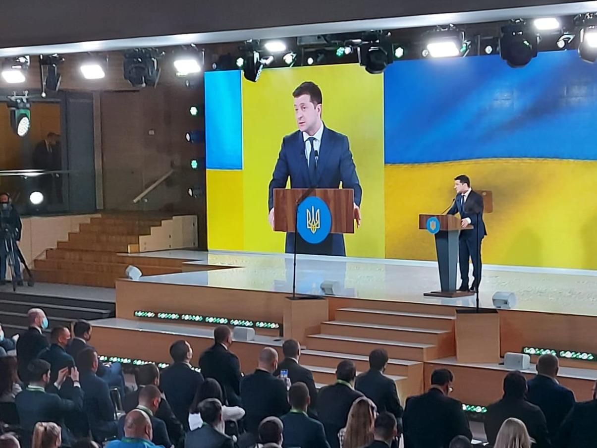 Зеленський виступив на з'їзді Слуги народу 13.03.2021 Зеленський виступив на з'їзді Слуги народу 13.03.2021