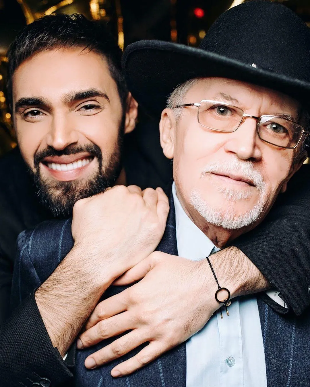 Віталій Козловський з батьком Віталій Козловський з батьком