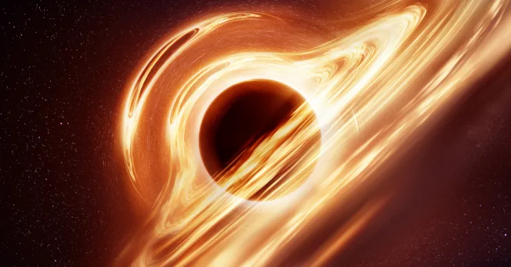 Ілюстрація чорної діри
