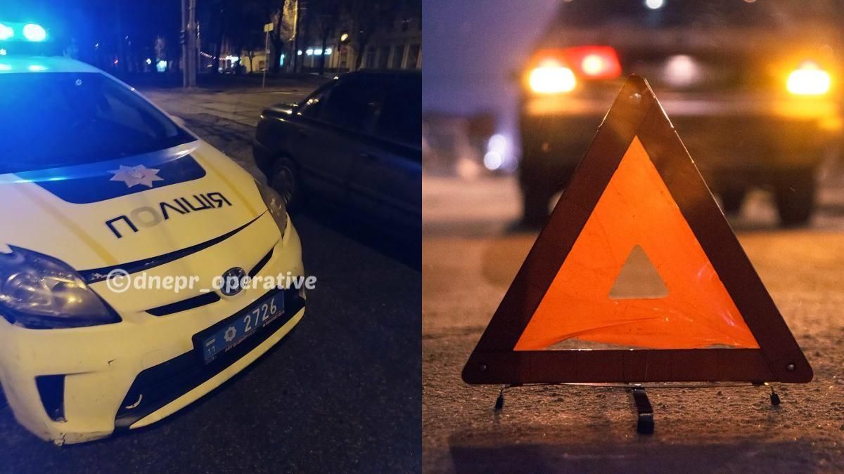 У Дніпрі сталася ДТП за участю патрульної поліції: є постраждала У Дніпрі сталася ДТП за участю патрульної поліції: є постраждала