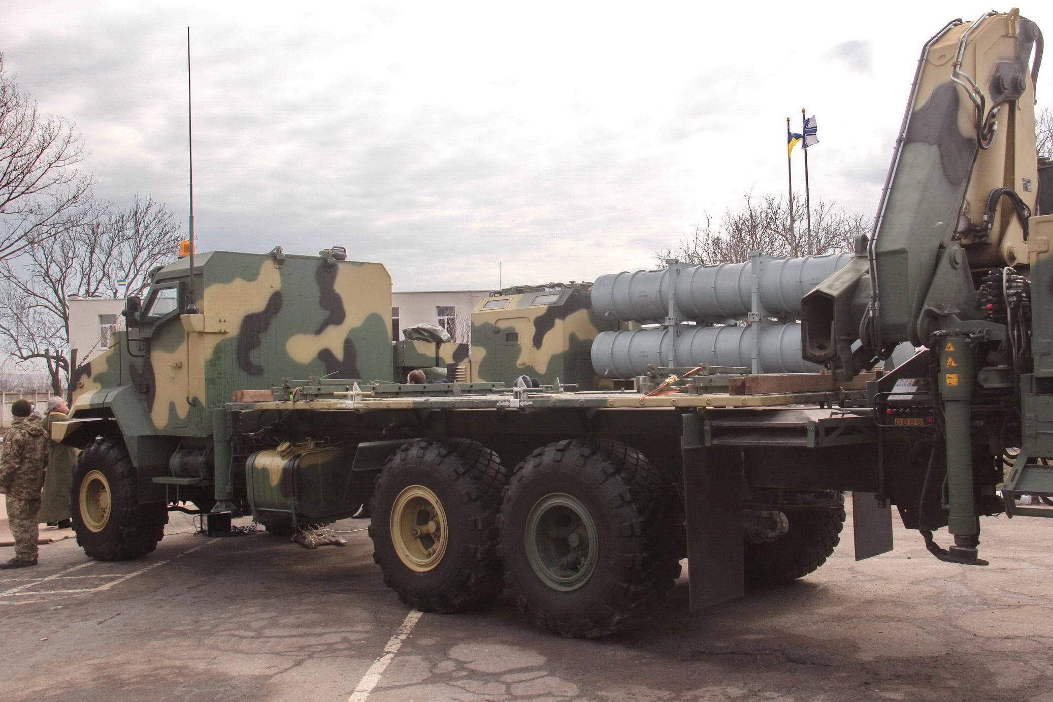 ВМС Украины получили ракетные комплексы Нептун: фото