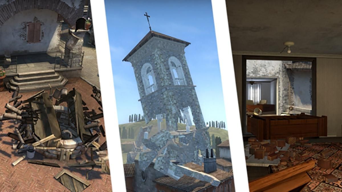 CS:GO из будущего: энтузиаст показал Inferno, которую можно разрушать
