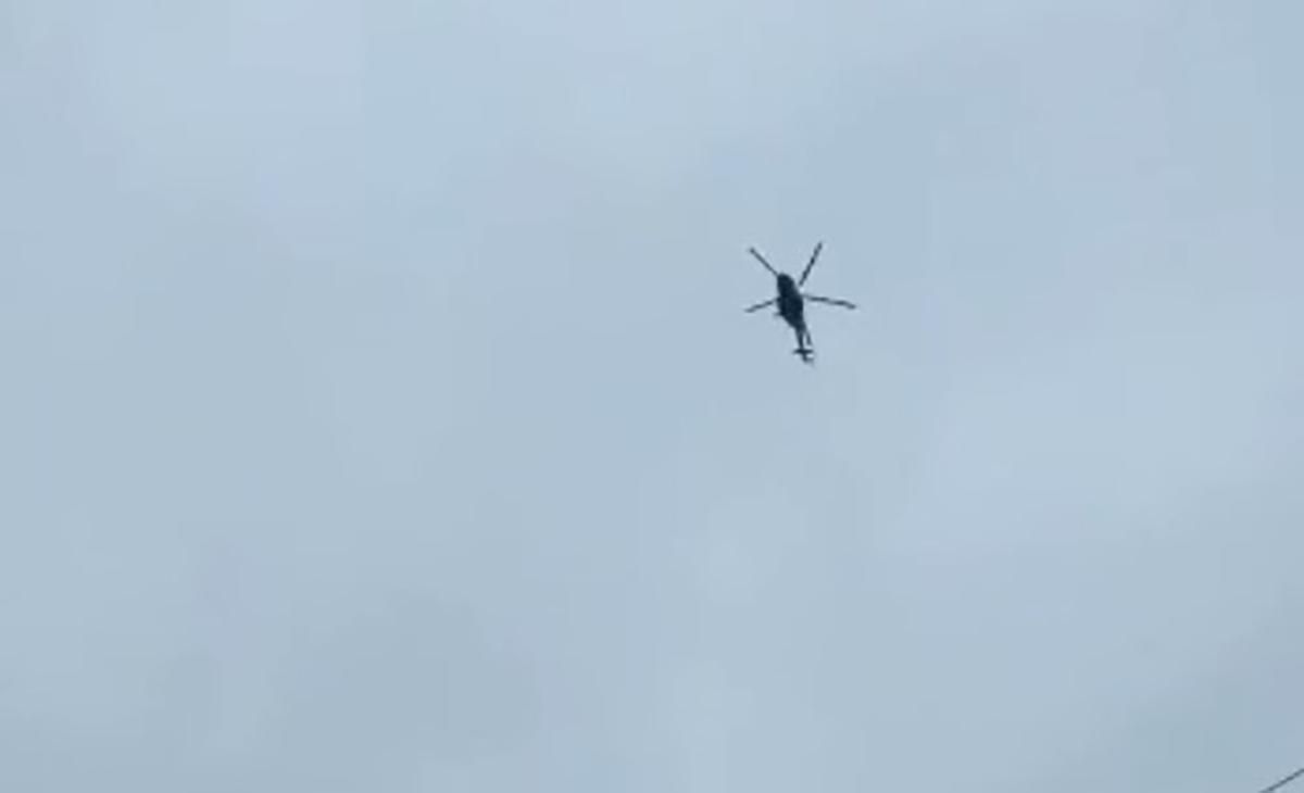 Вертоліт з РФ порушив повітряний простір України на Сумщині: відео 