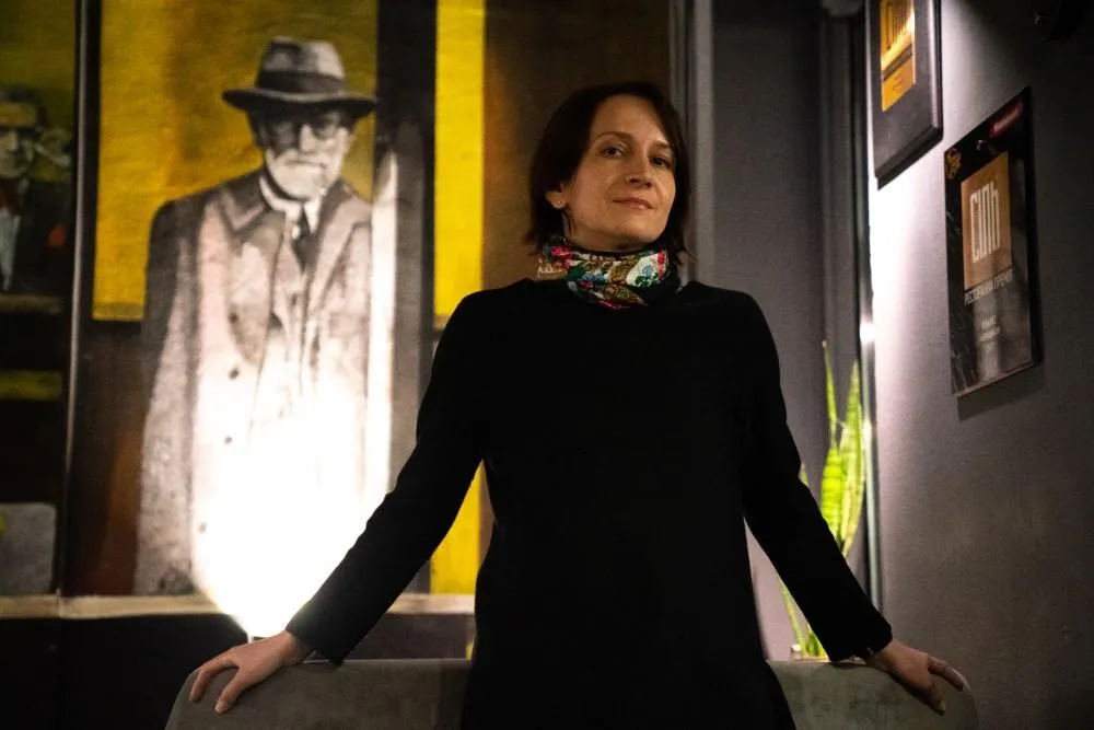 Наталка Ворожбит - режисерка фільму Наталка Ворожбит - режисерка фільму